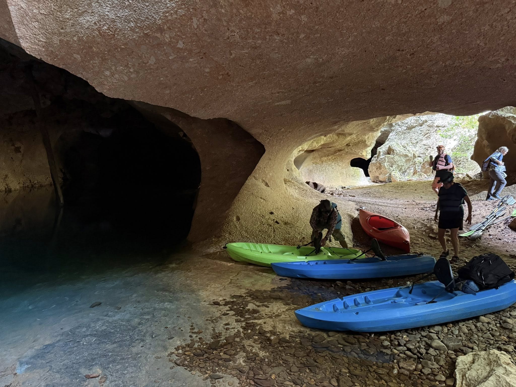 Cave Kayaking