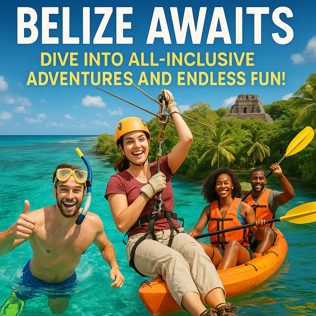 all inclusive Belize adventure vacation