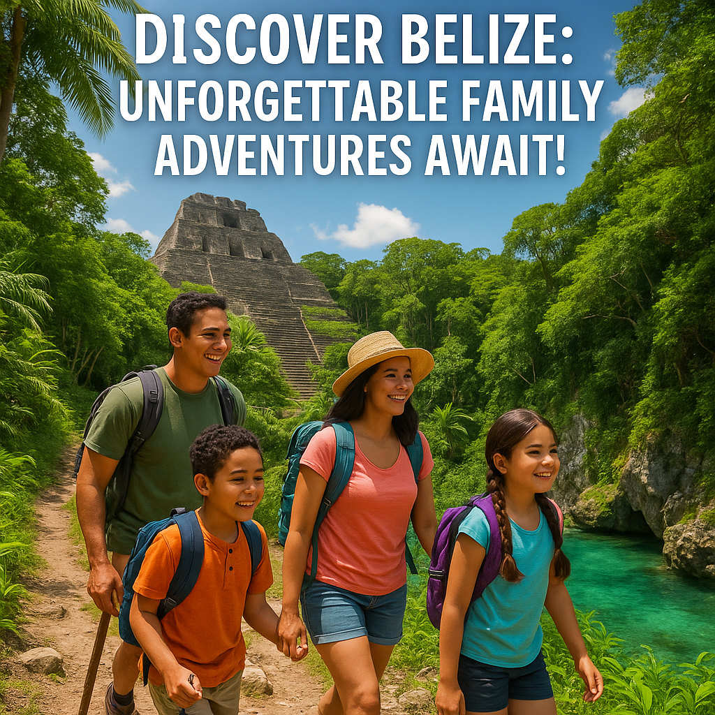 Belize family adventure vacation