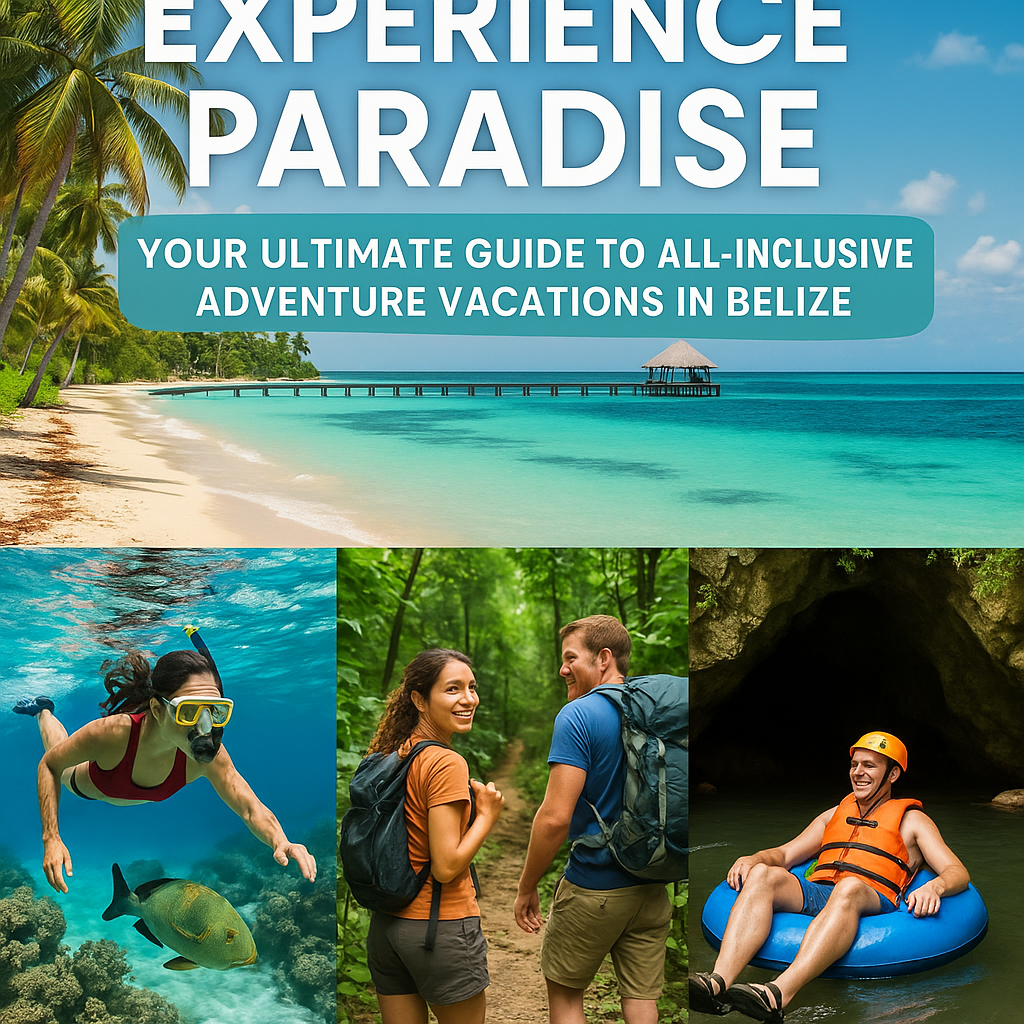 all inclusive Belize adventure vacation