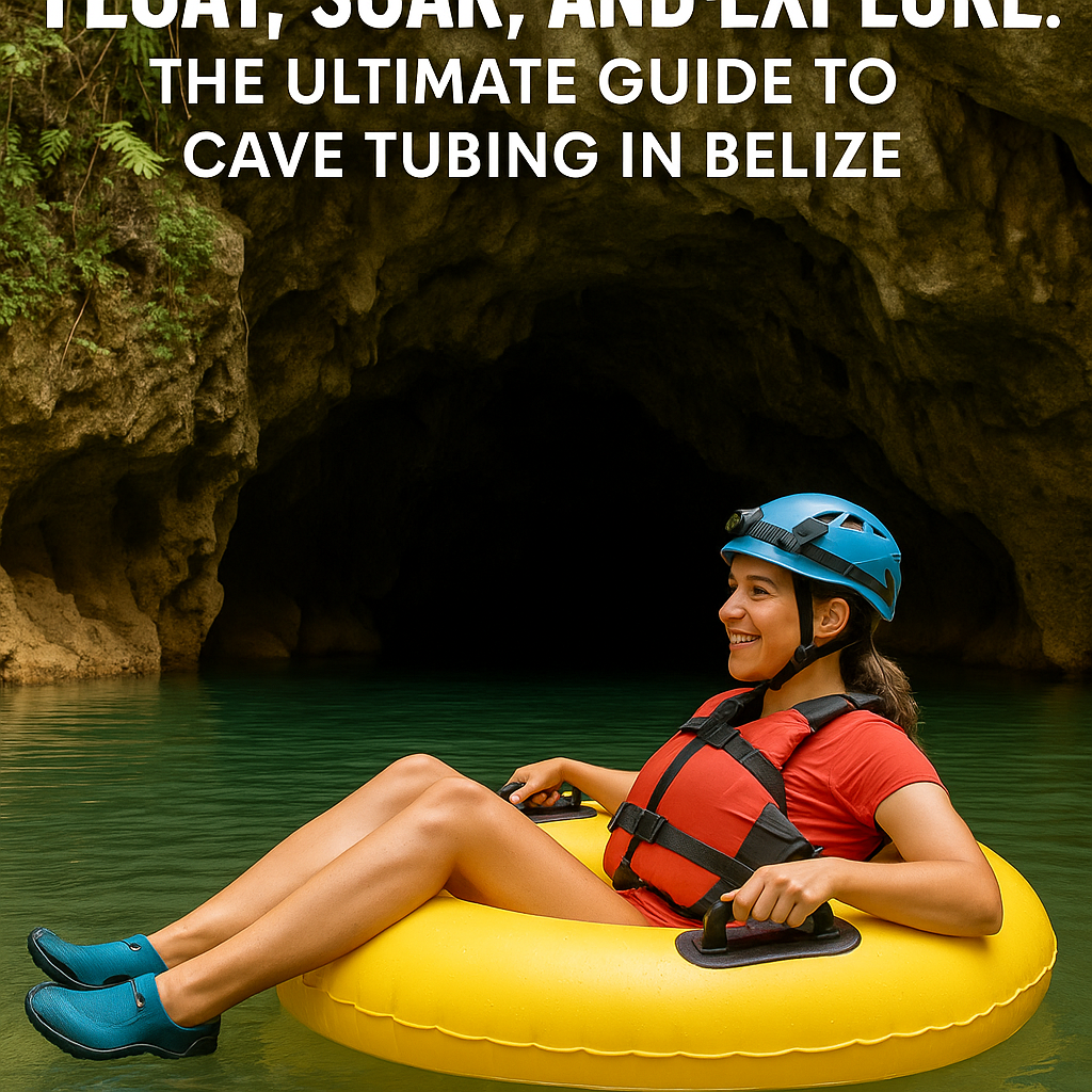 Belize cave tubing