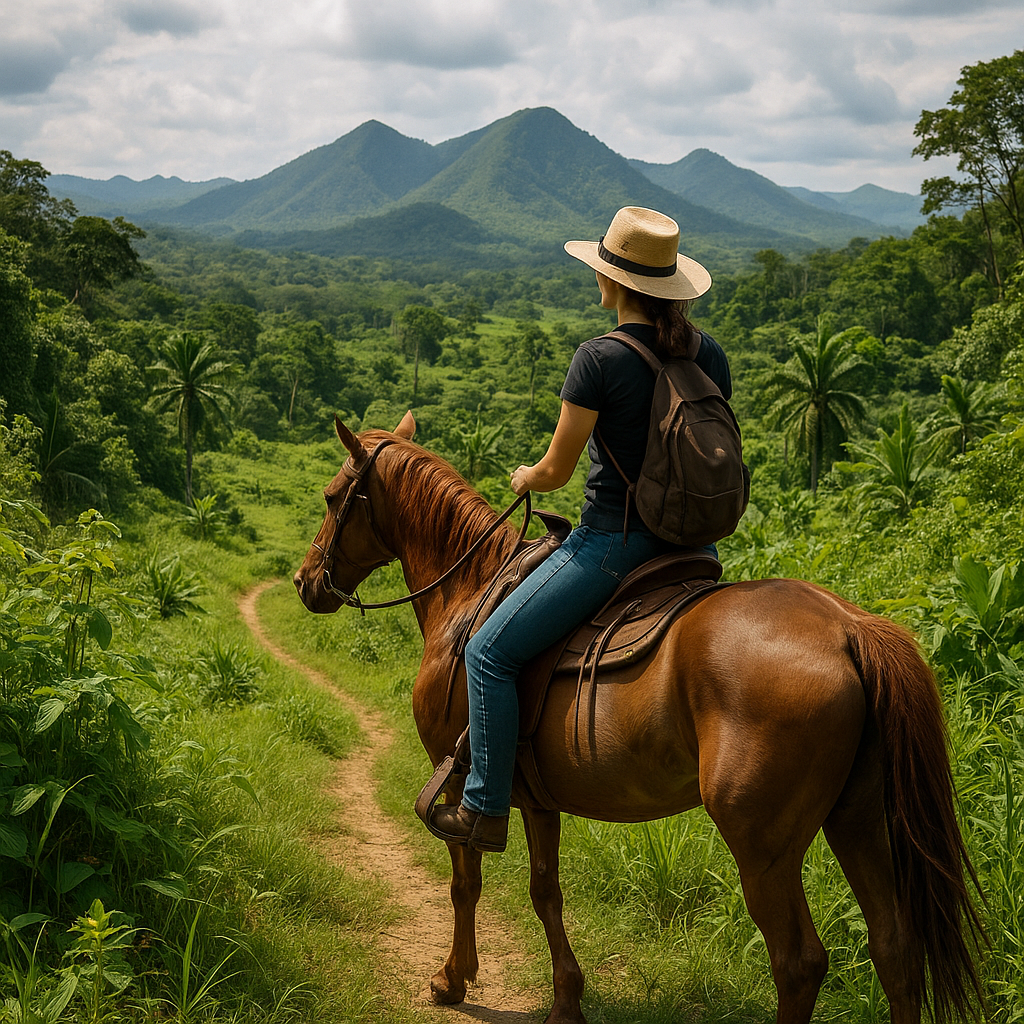 Belize horseback riding