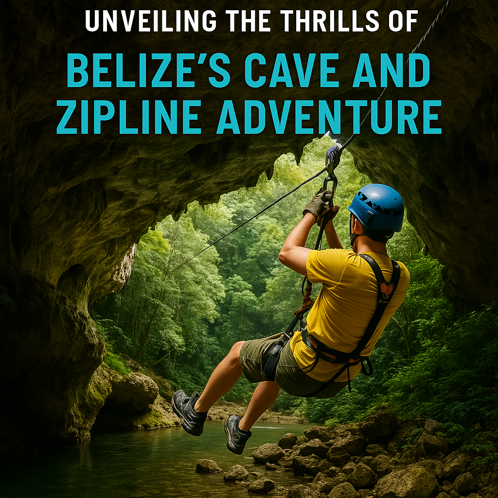 Belize cave and zipline combo