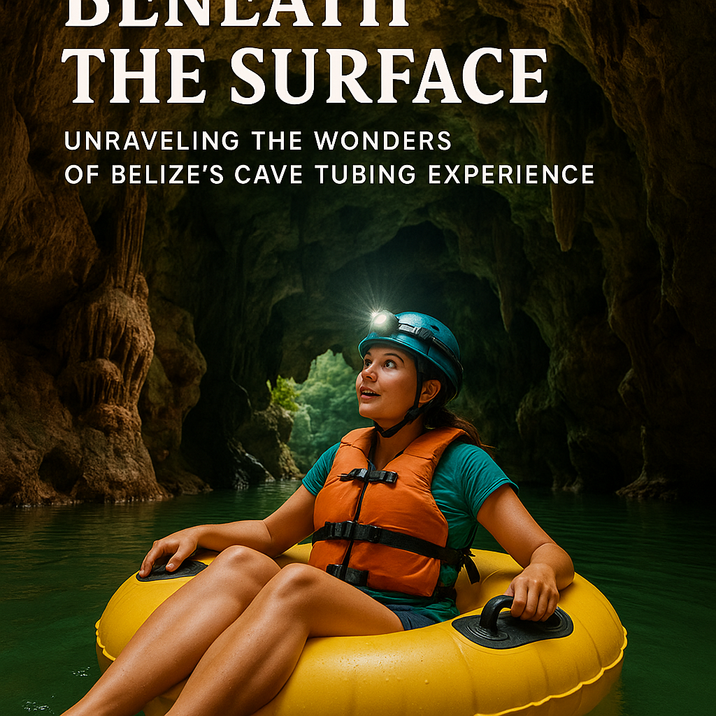 Belize cave tubing