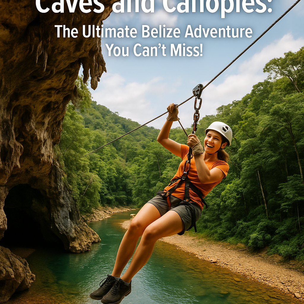 Belize cave and zipline combo