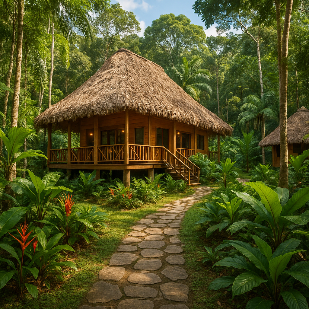 Belize jungle lodge