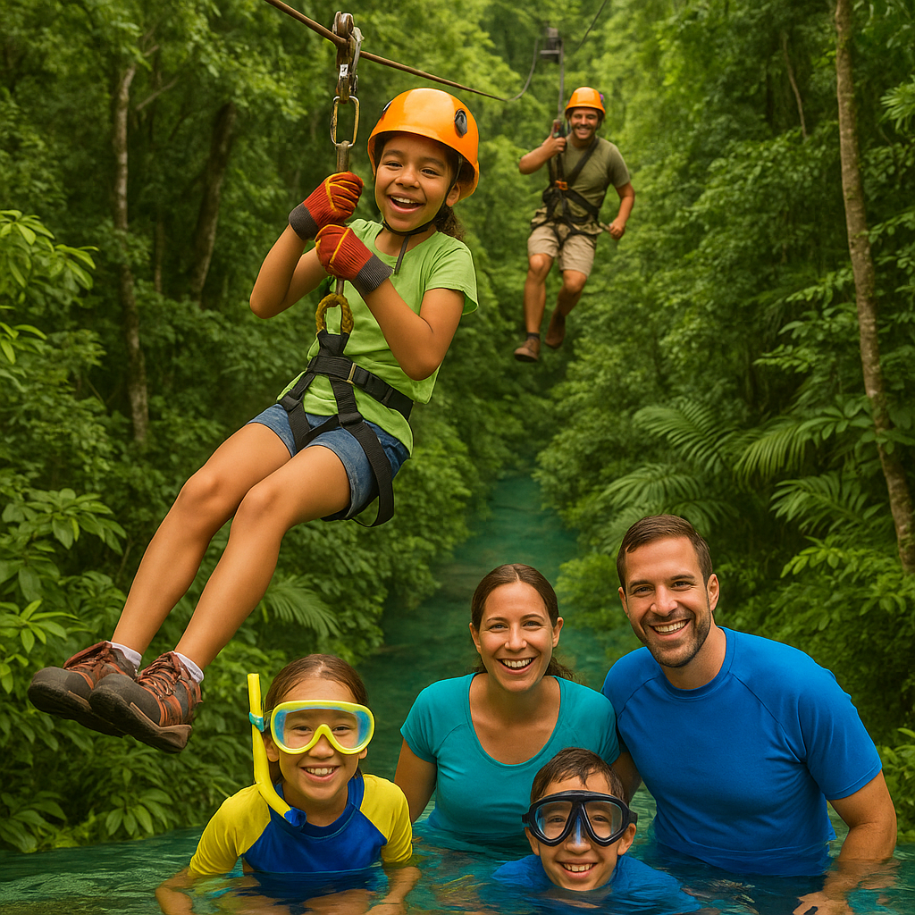 Belize family adventure vacation