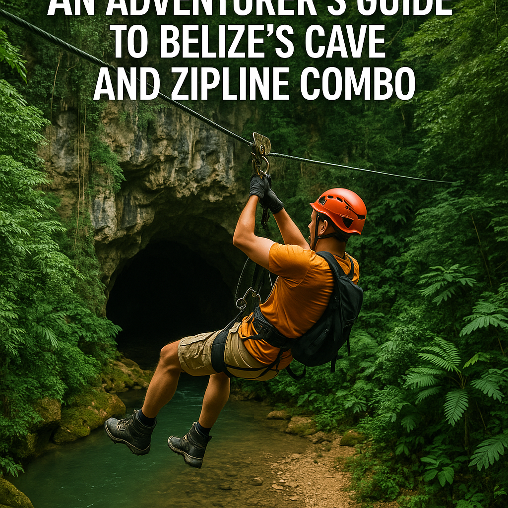 Belize cave and zipline combo